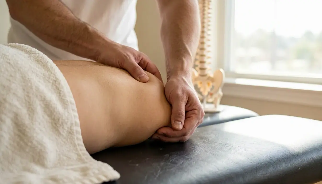 Adjustment in Chiropractor: Adjustment is a precise manual procedure performed by a chiropractor to correct—visual guide