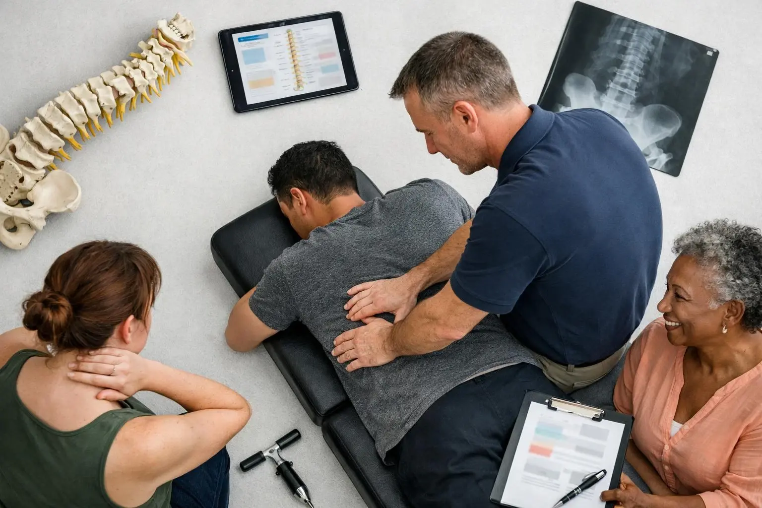 How Back Pain applies to Chiropractor services in Savannah, United States—practical illustration