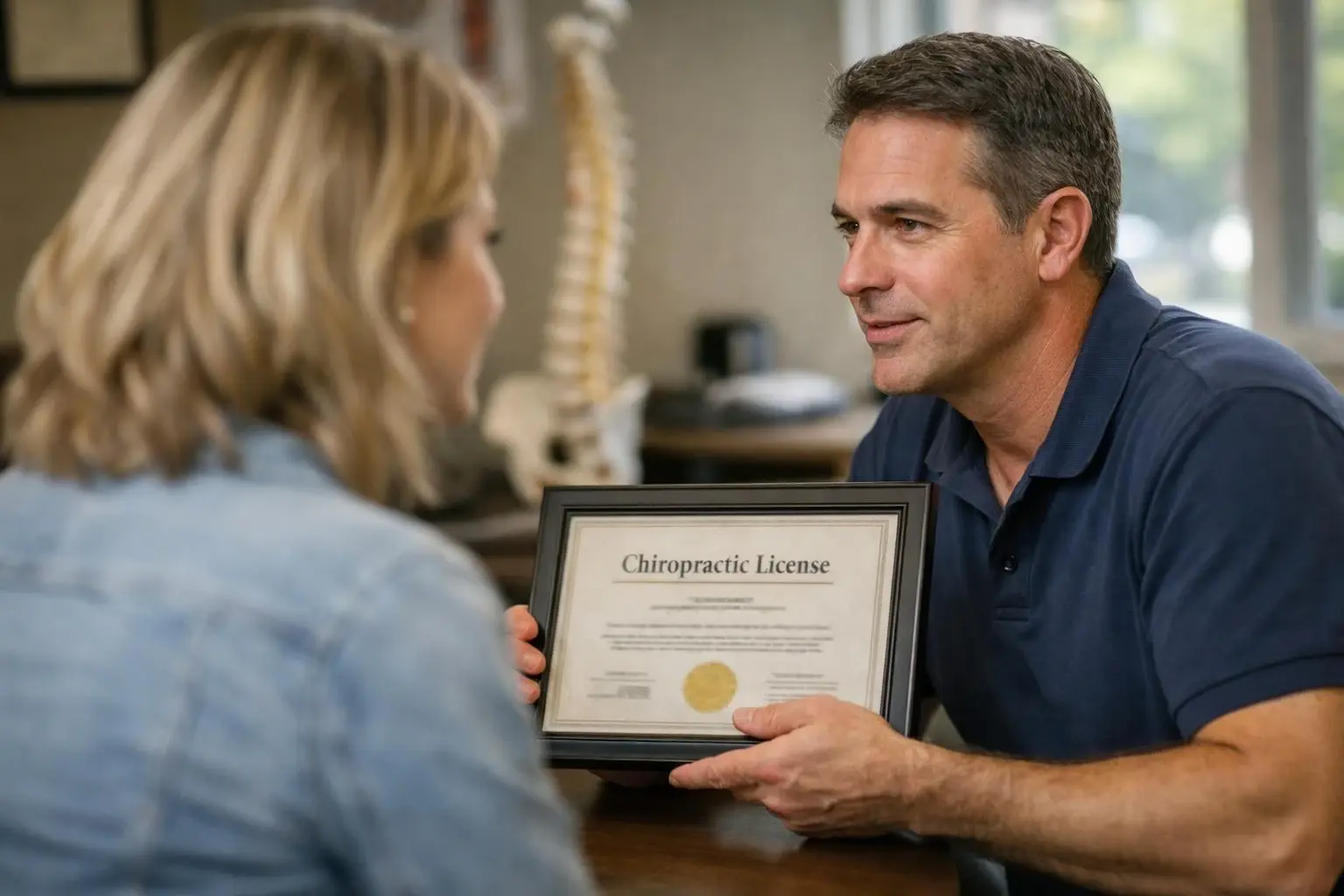 How Chiropractic License applies to Chiropractor services in Savannah, United States—practical illustration