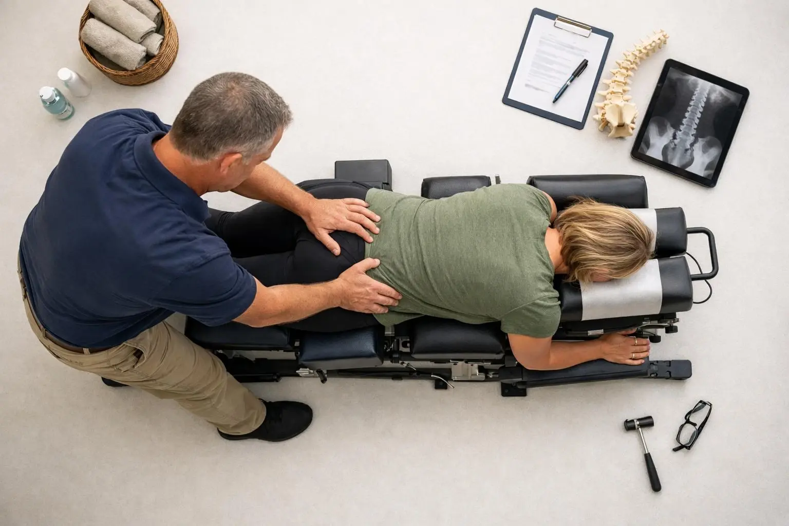 How Flexion Distraction applies to Chiropractor services in Savannah, United States—practical illustration