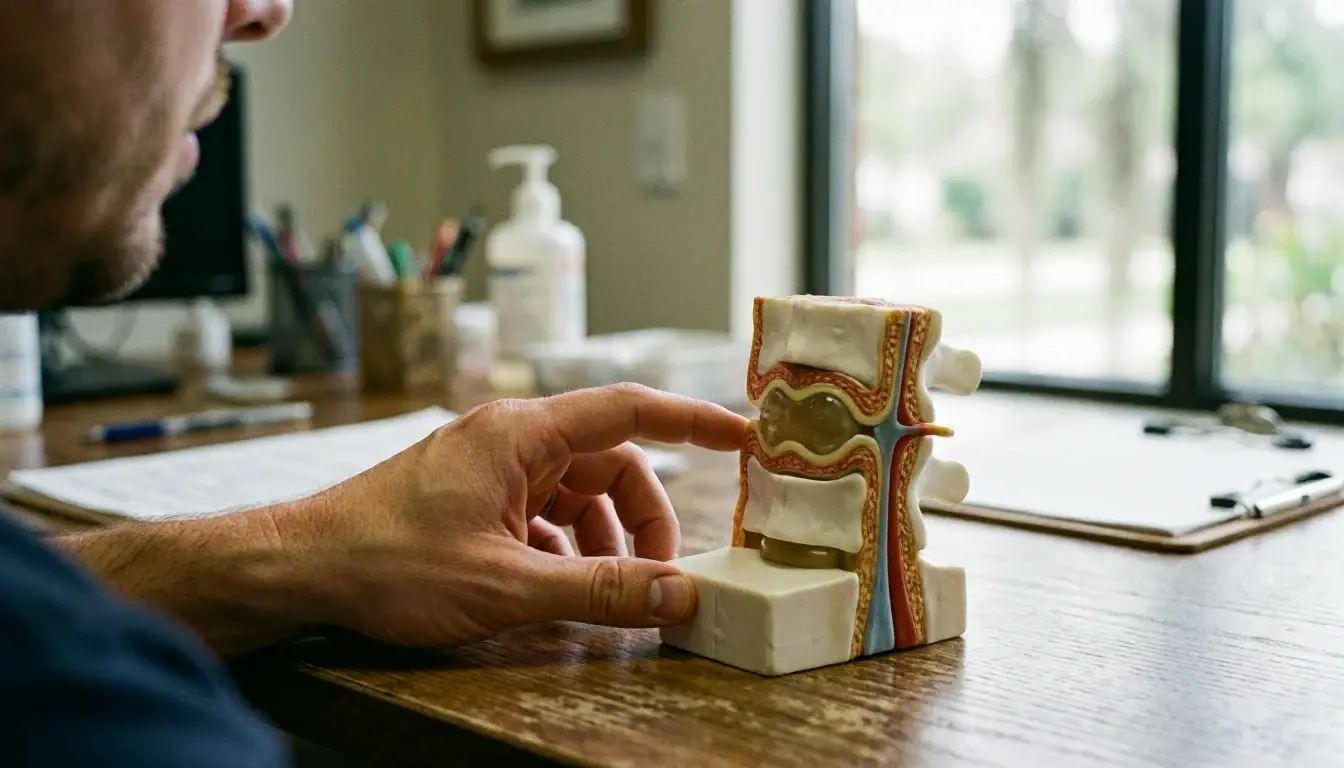 How Herniated Disc applies to Chiropractor services in Savannah, United States—practical illustration