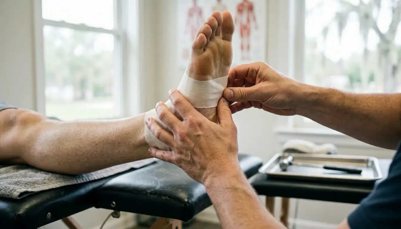 How Ligament Sprain applies to Chiropractor services in Savannah, United States—practical illustration