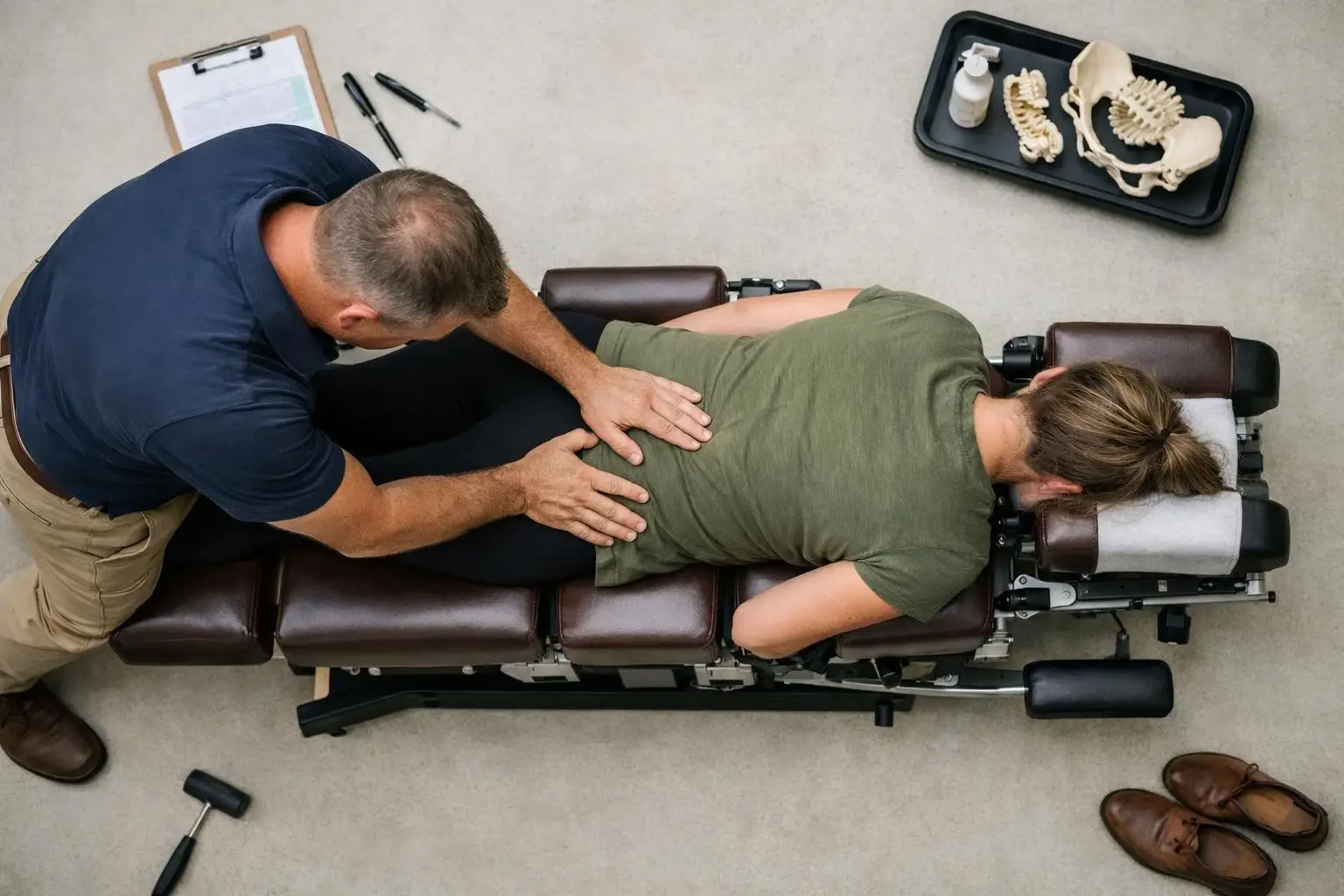 How Thompson Drop Technique applies to Chiropractor services in Savannah, United States—practical illustration