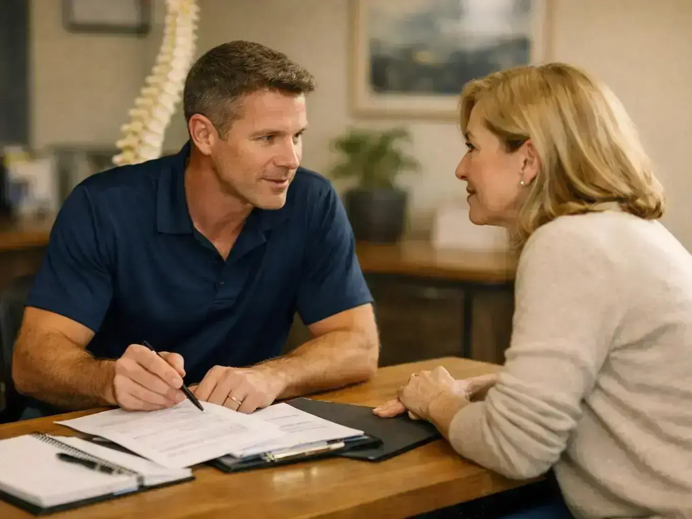 Chiropractic BioPhysics Definition & Examples — team at work