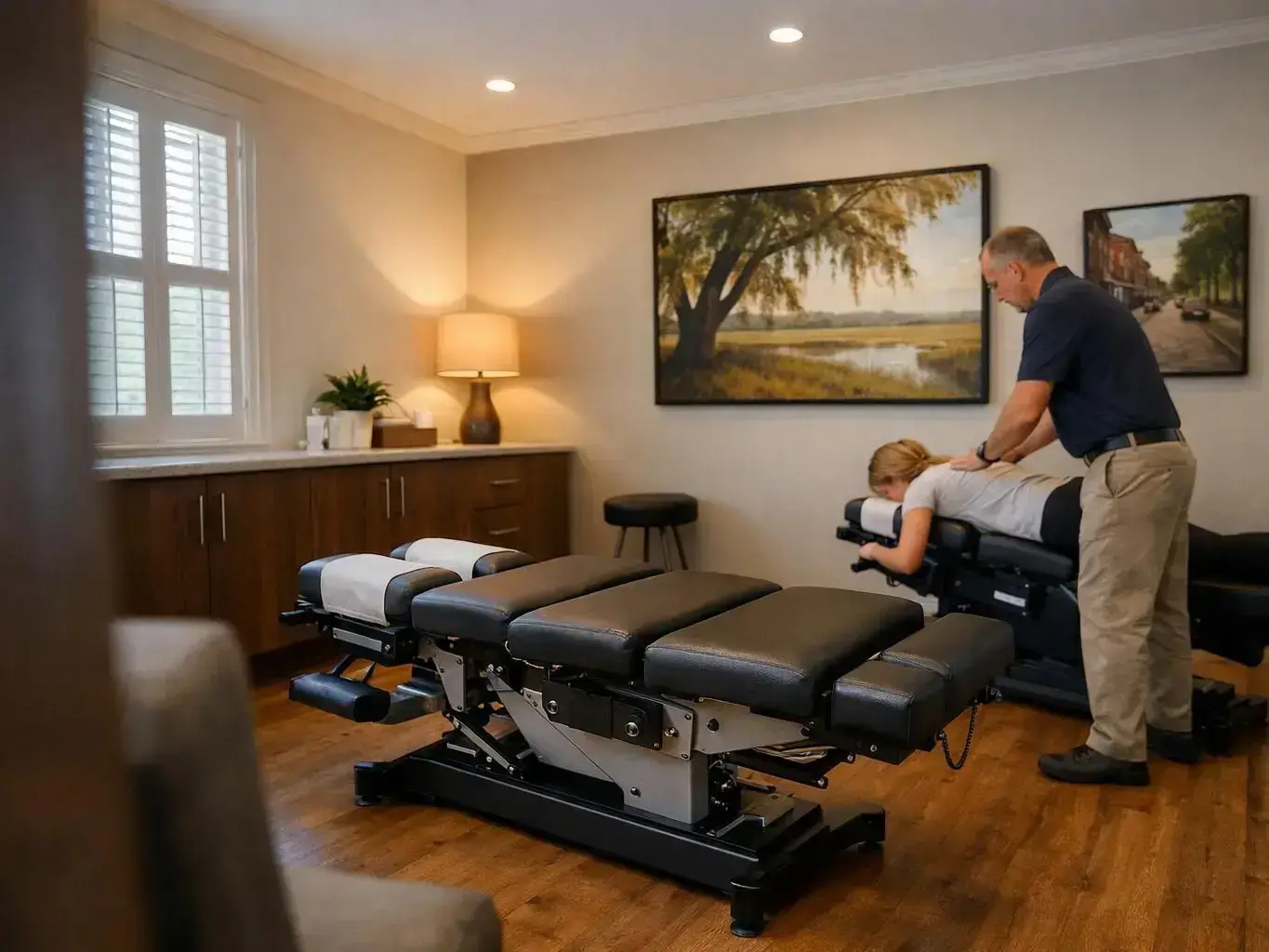 Chiropractor Service Areas Savannah, GA — in action